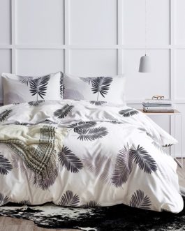Simple Leaves Printed Comfortable Bedding